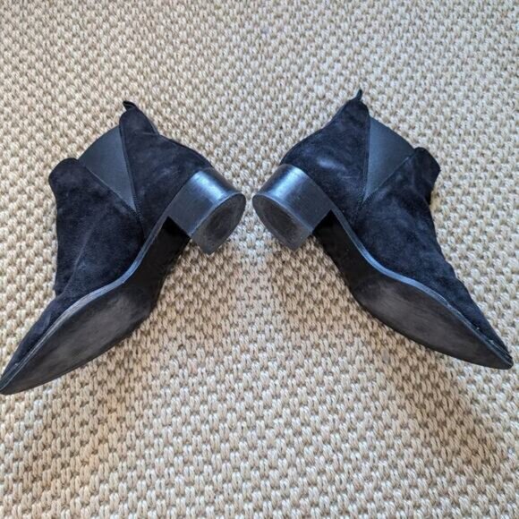 ACNE STUDIOS Jensen Suede Ankle Boots, black, size EUR 37/US 7 - Picture 5 of 11